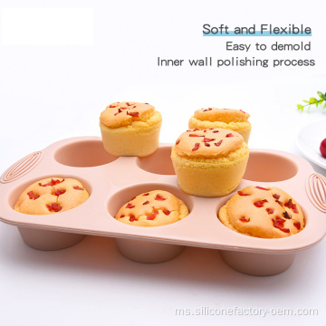 Makanan membakar acuan bulat mousse cake
